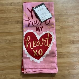 NWT Threshold Valentines Kitchen Towels